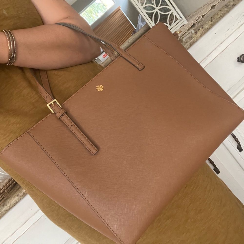 New ❤️ Tory Burch Emerson tote tan - Picture 8 of 10